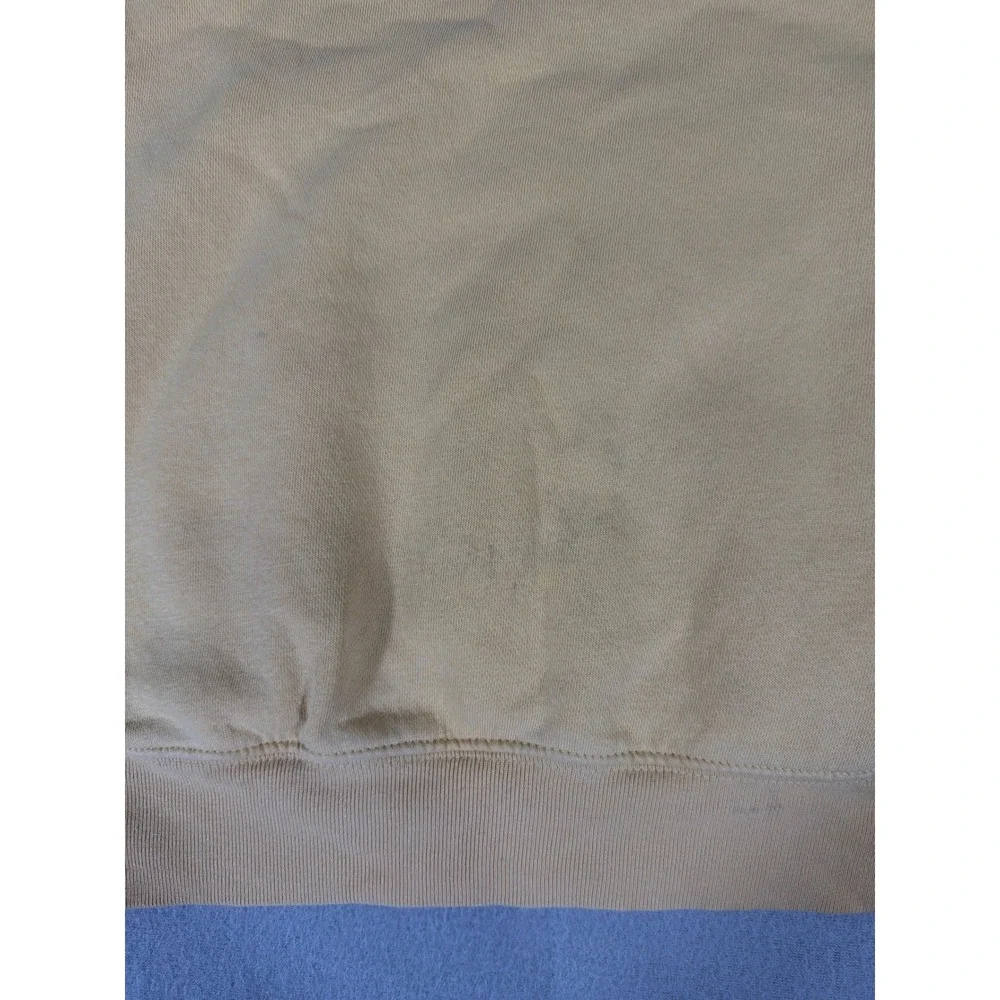 Gap Arch Logo Pullover Hoodie men or workmen's Yellow Applique Sweatshirt Small